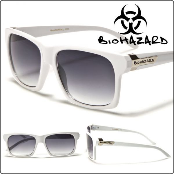 Biohazard Wayfarer Style Mens Retro